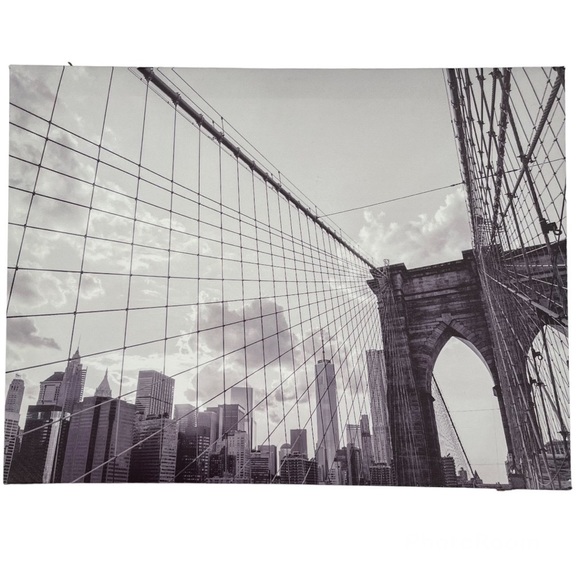 Other - Canvas Art NYC New York City Picture Skyline Black and White